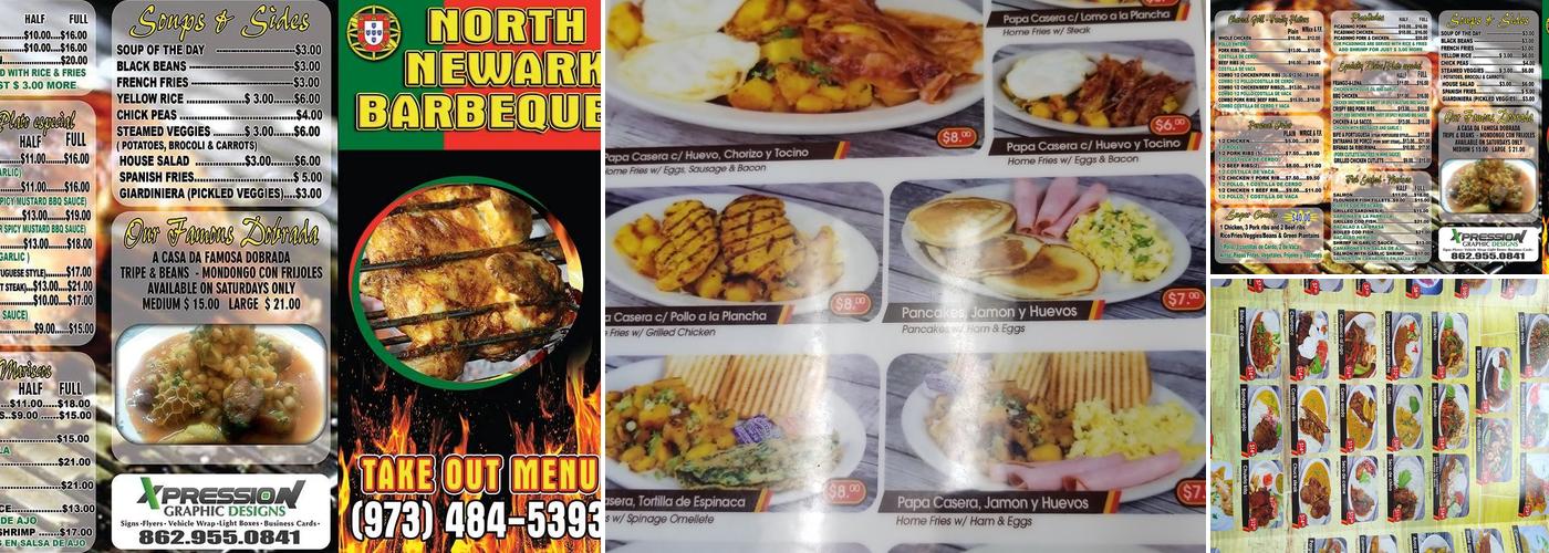 J&V Grill Restaurant Cafeteria Menu