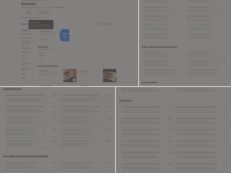 El Karpollo | Jefferson St Menu