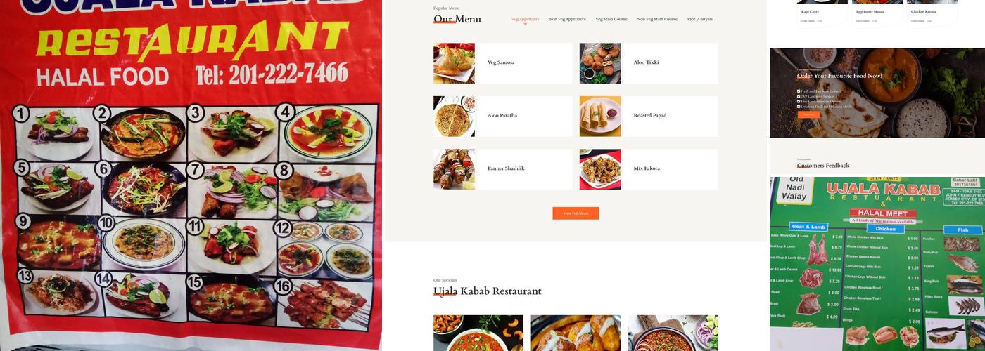Ujala Menu