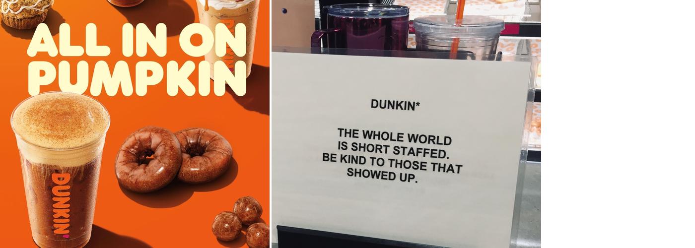 Dunkin' Menu