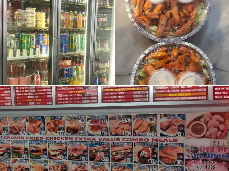 USA Fried Chicken & Pizza Menu