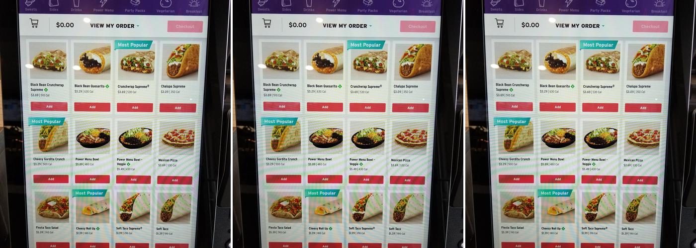 Taco Bell Menu