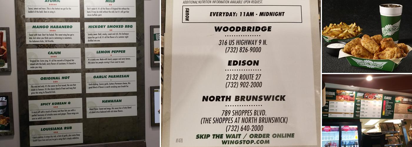 Wingstop Menu