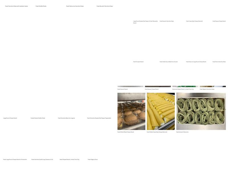 Antonio's Pasta & Ravioli Menu