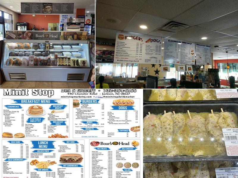 Minit Stop Deli Market & Meats Menu