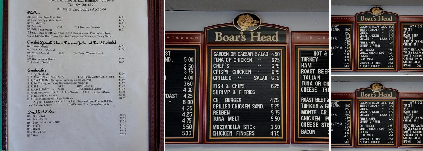 State Street Deli & Grill Menu