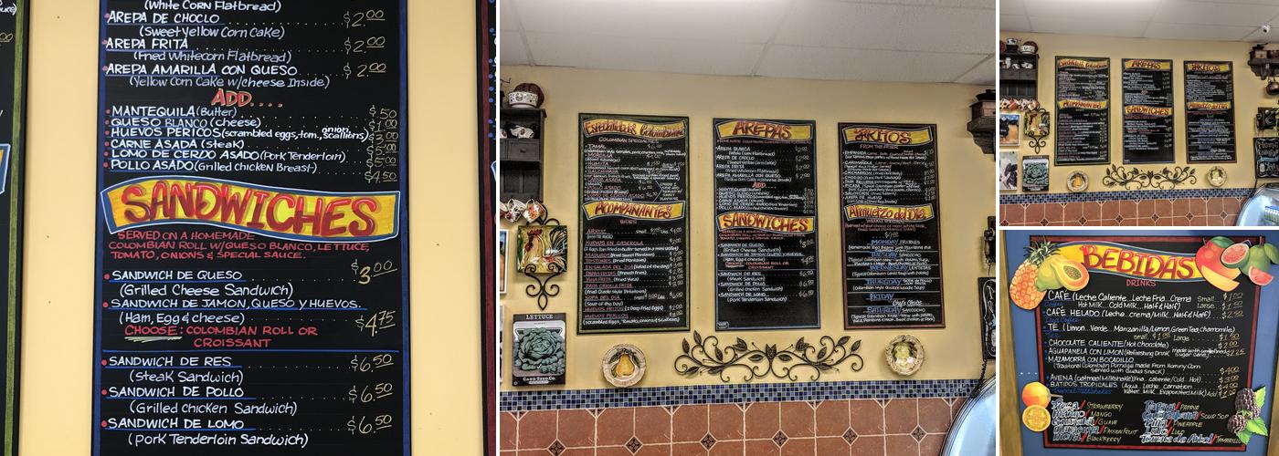 Macondo Restaurant & Bakery Menu