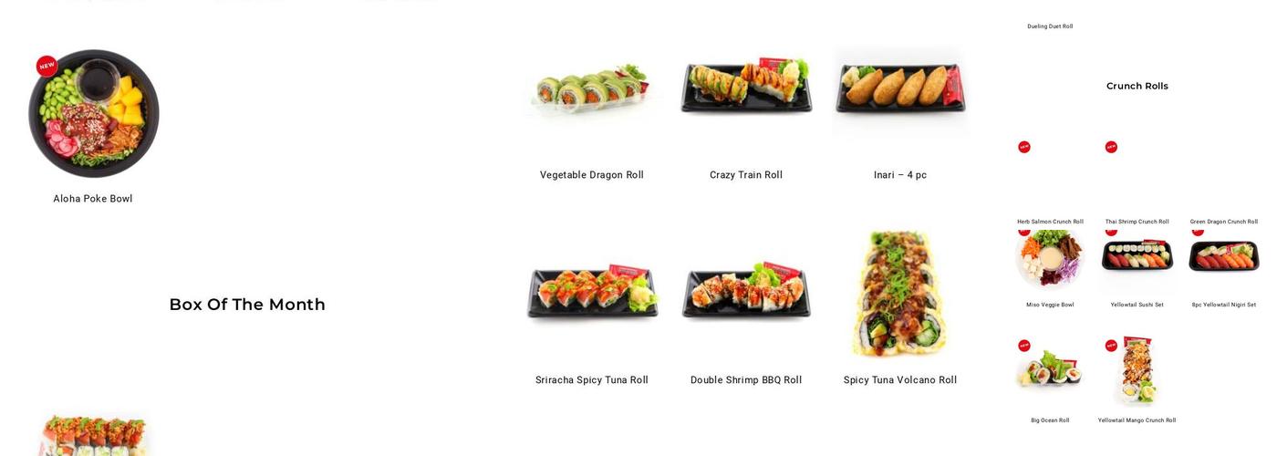Genji Sushi Menu