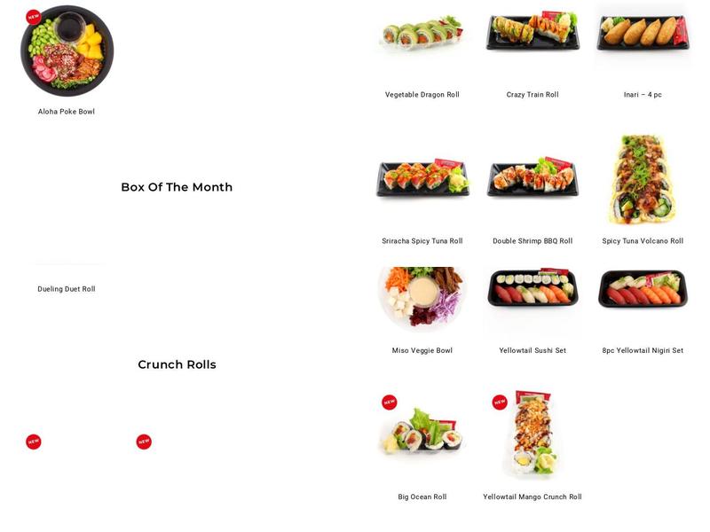 Genji Sushi Menu