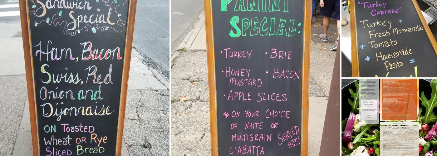 Bacchus Market & Catering Menu