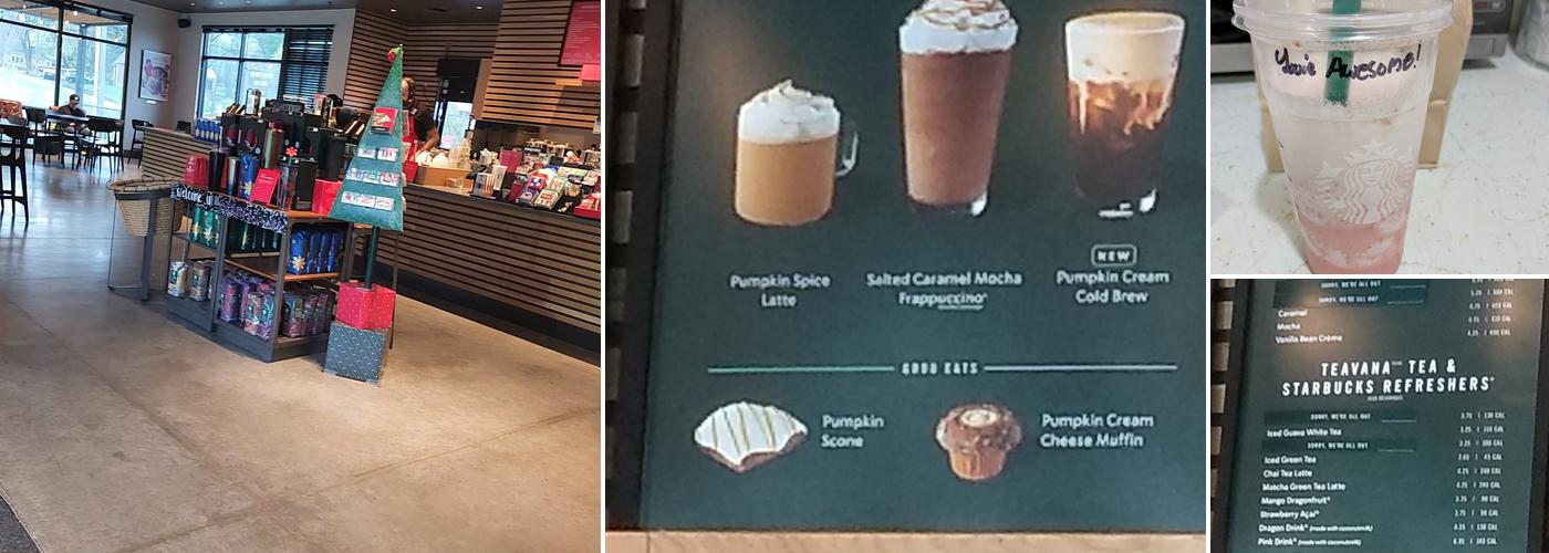 Starbucks Menu