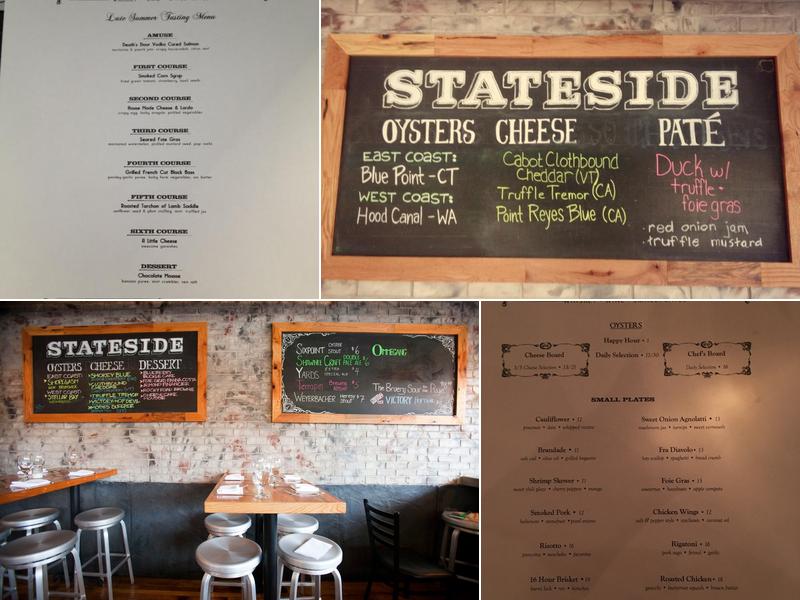 Stateside Menu