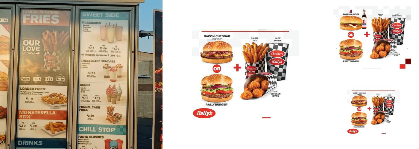 Checkers Menu