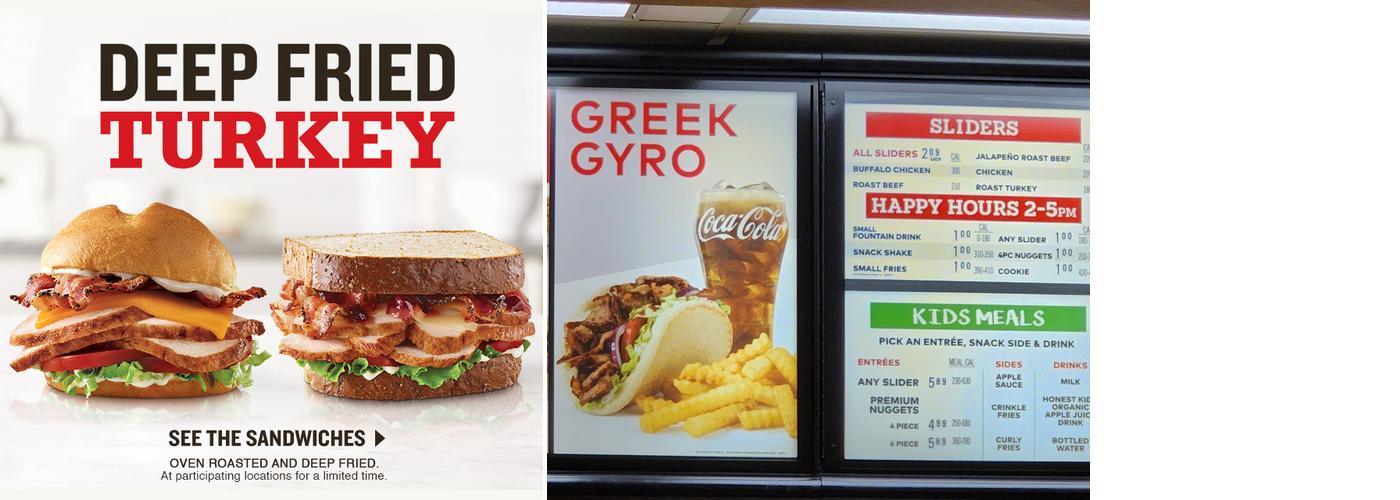Arby's Menu