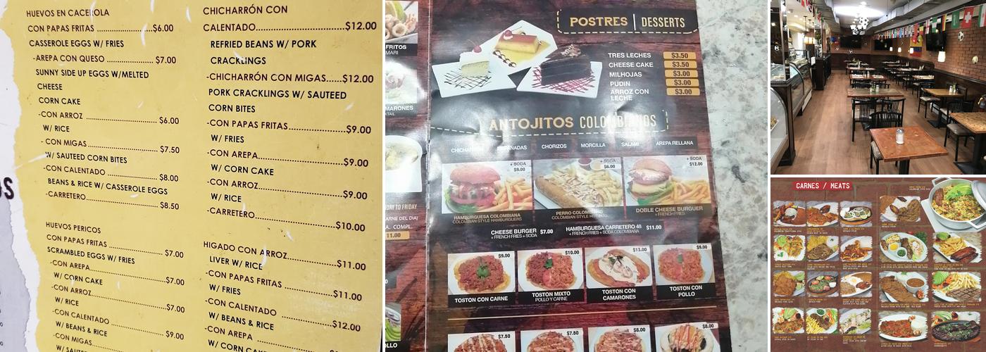 El Carretero 48 Menu