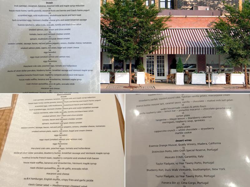 44 & X Hell's Kitchen Menu