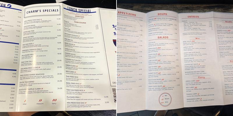 Charm Menu