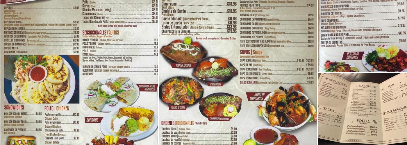 50 Menu