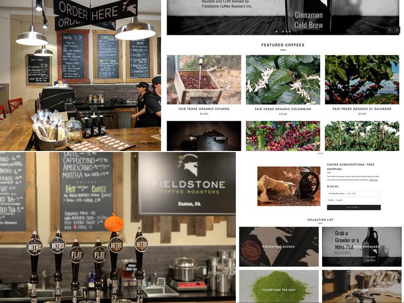 Fieldstone Coffee Roasters Menu