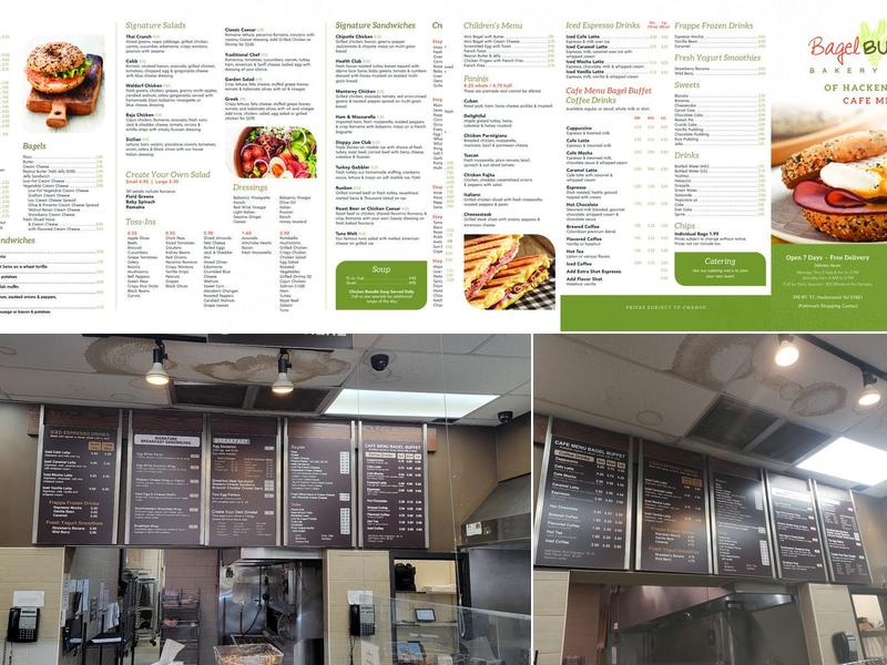 Bagel Buffet Menu