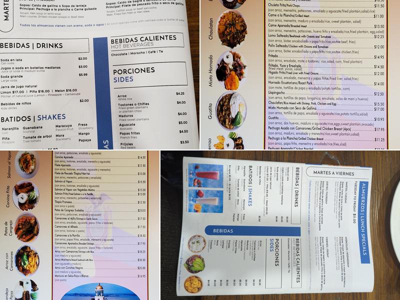 Sari's Kitchen Restaurant Menu