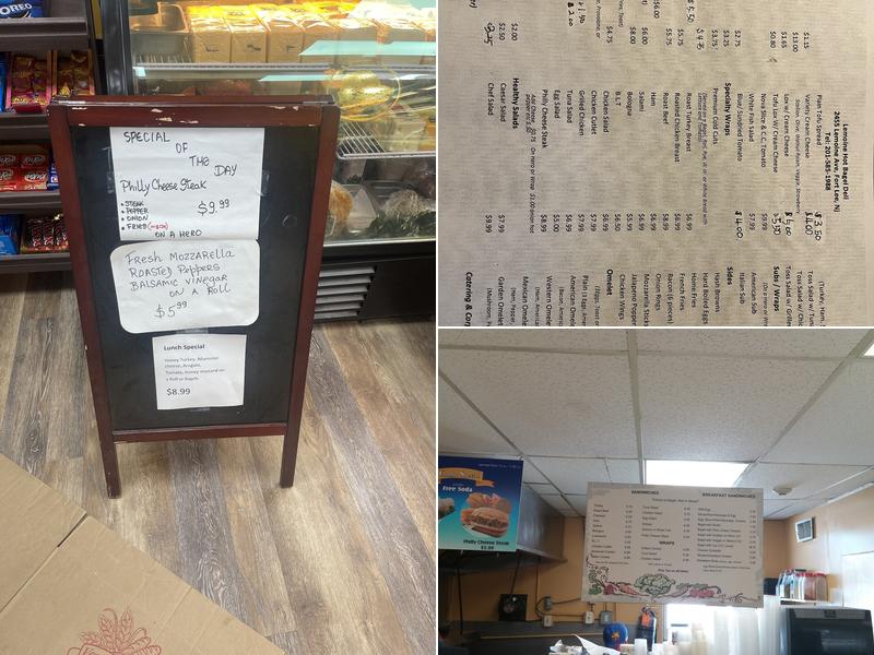 Lemoine Hot Bagels & Deli Menu
