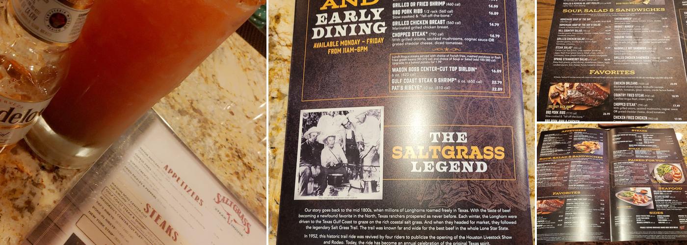 Saltgrass Steak House Menu