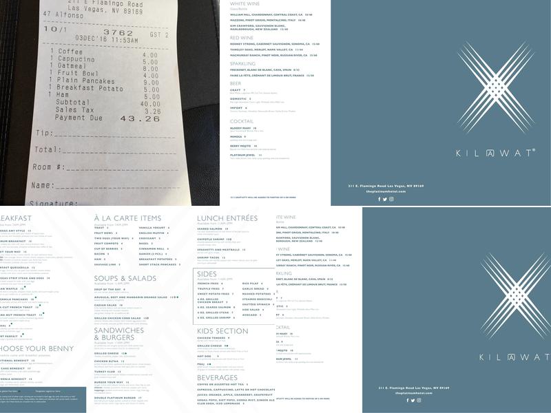 Kil@Wat Menu