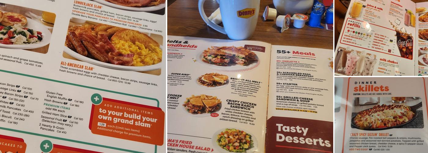 Denny's Menu