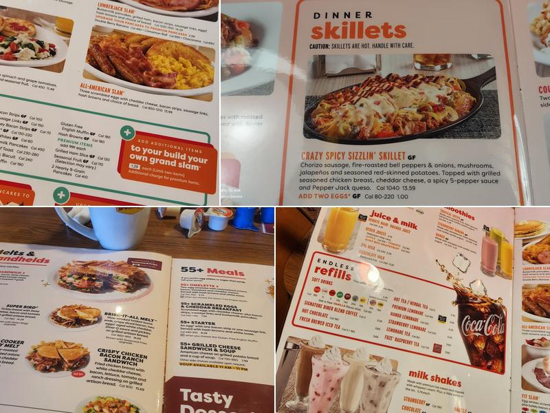 Denny's Menu