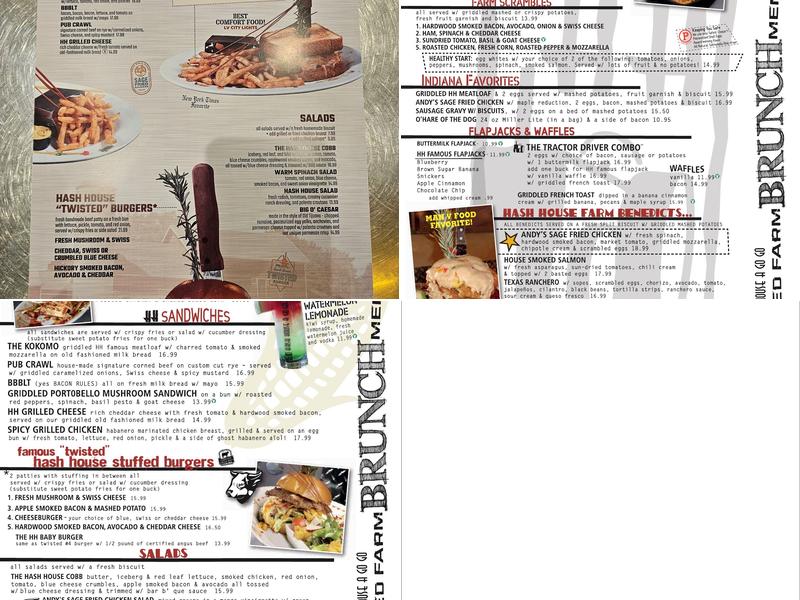 Hash House A Go Go Menu