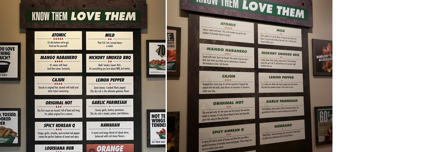 Wingstop Menu