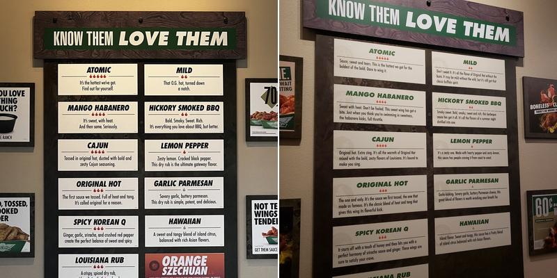 Wingstop Menu