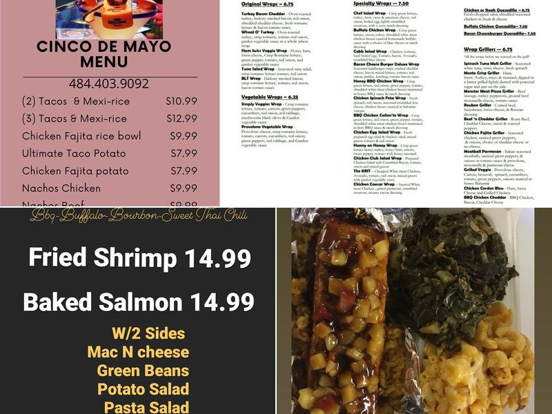 Wrap’d Tight Menu