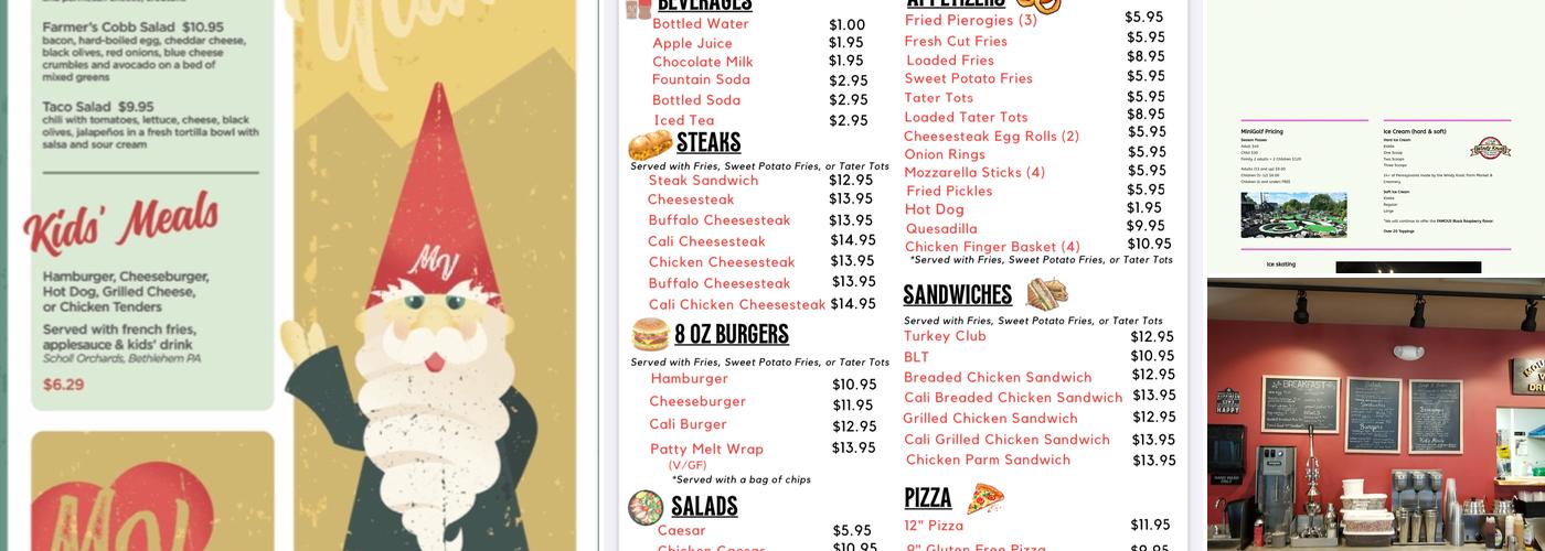 Mountain View Family Drive-In Menu