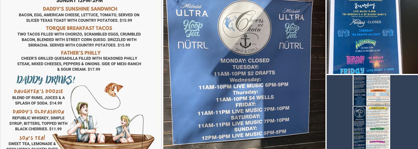 Cheers At Choto Menu