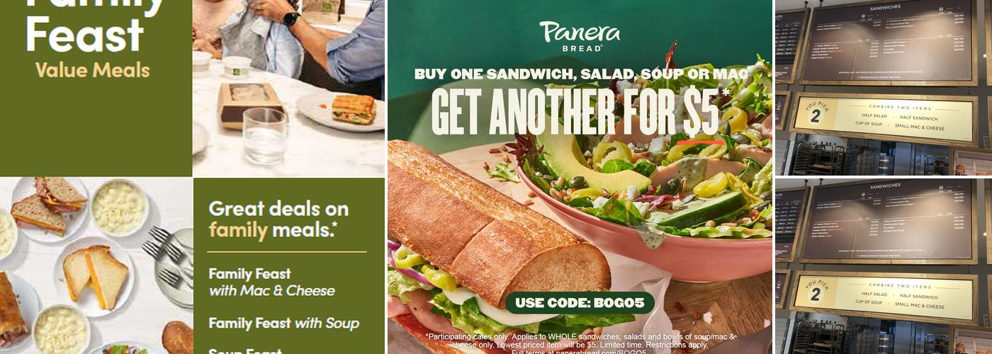Panera Bread Menu