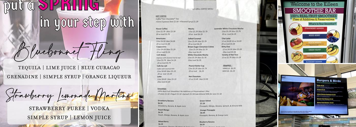 Tailwind Bar & Grill Menu