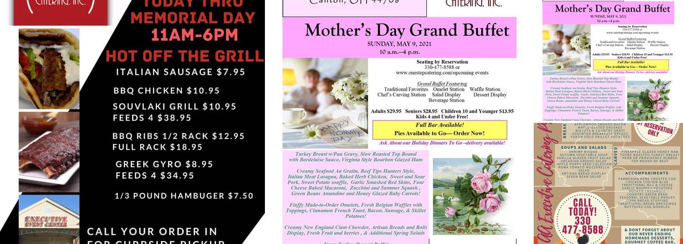 AA Executive Catering, Inc. Menu