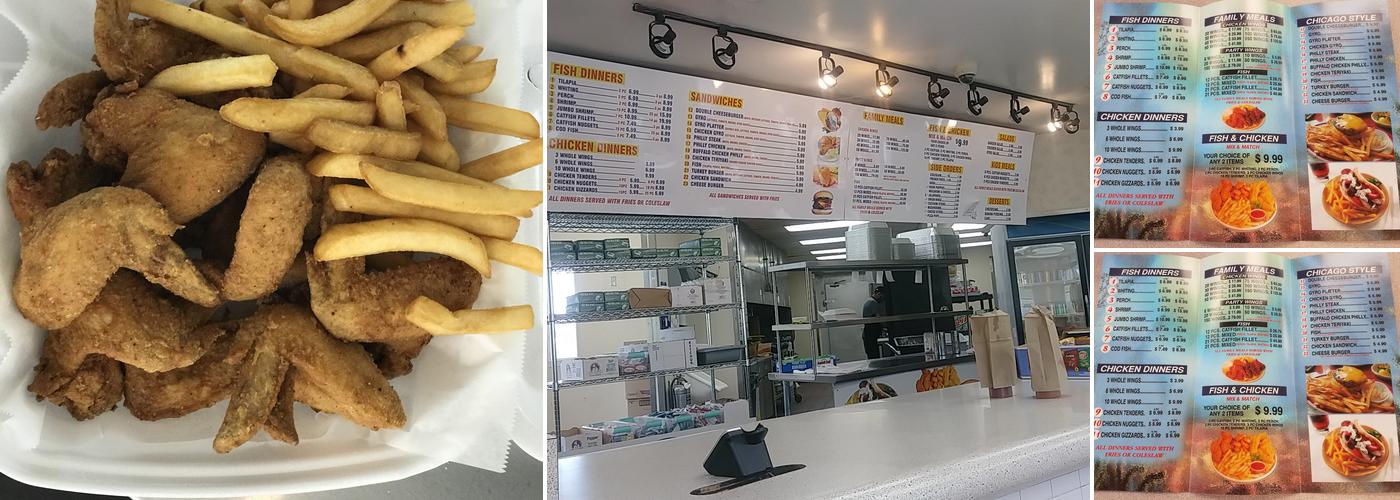 Sam Fish & Chicken Menu