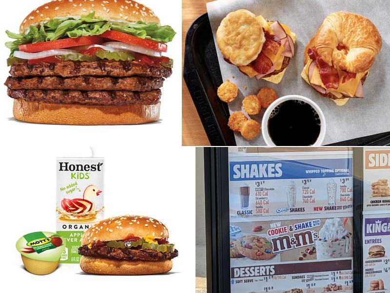 Burger King Menu