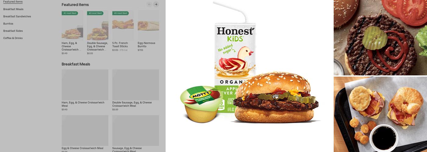 Burger King Menu