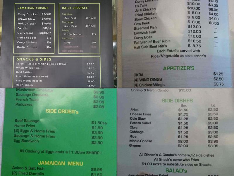 International Menu