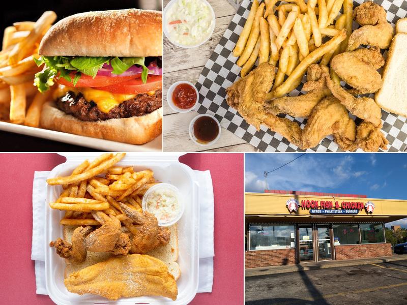 Hook fish and chicken