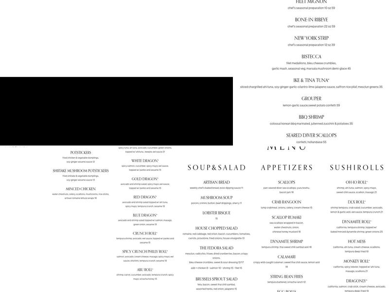 Dan Lew Exchange / DLX Menu