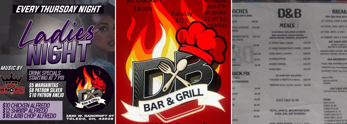 D&B'S KITCHEN Menu