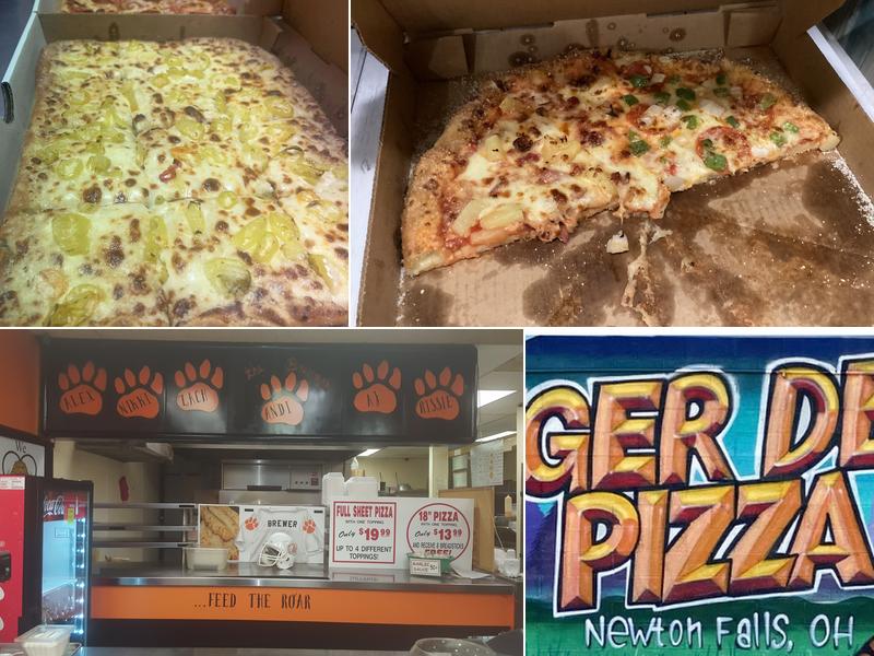 Tiger Den Pizza 96 E Broad St, Newton Falls