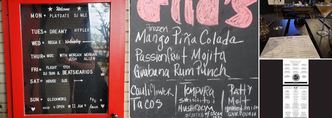 The Flat Menu