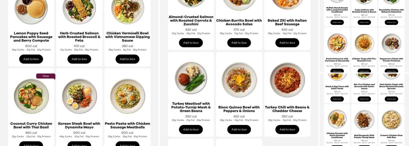 Snap Kitchen - Skillman Menu