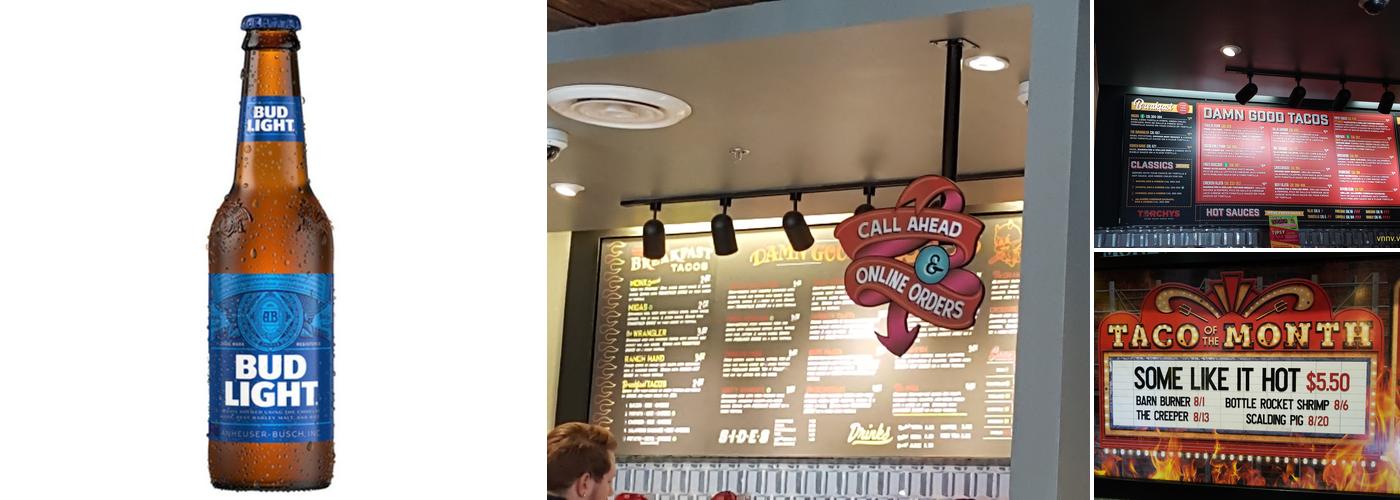 Torchy's Tacos Menu